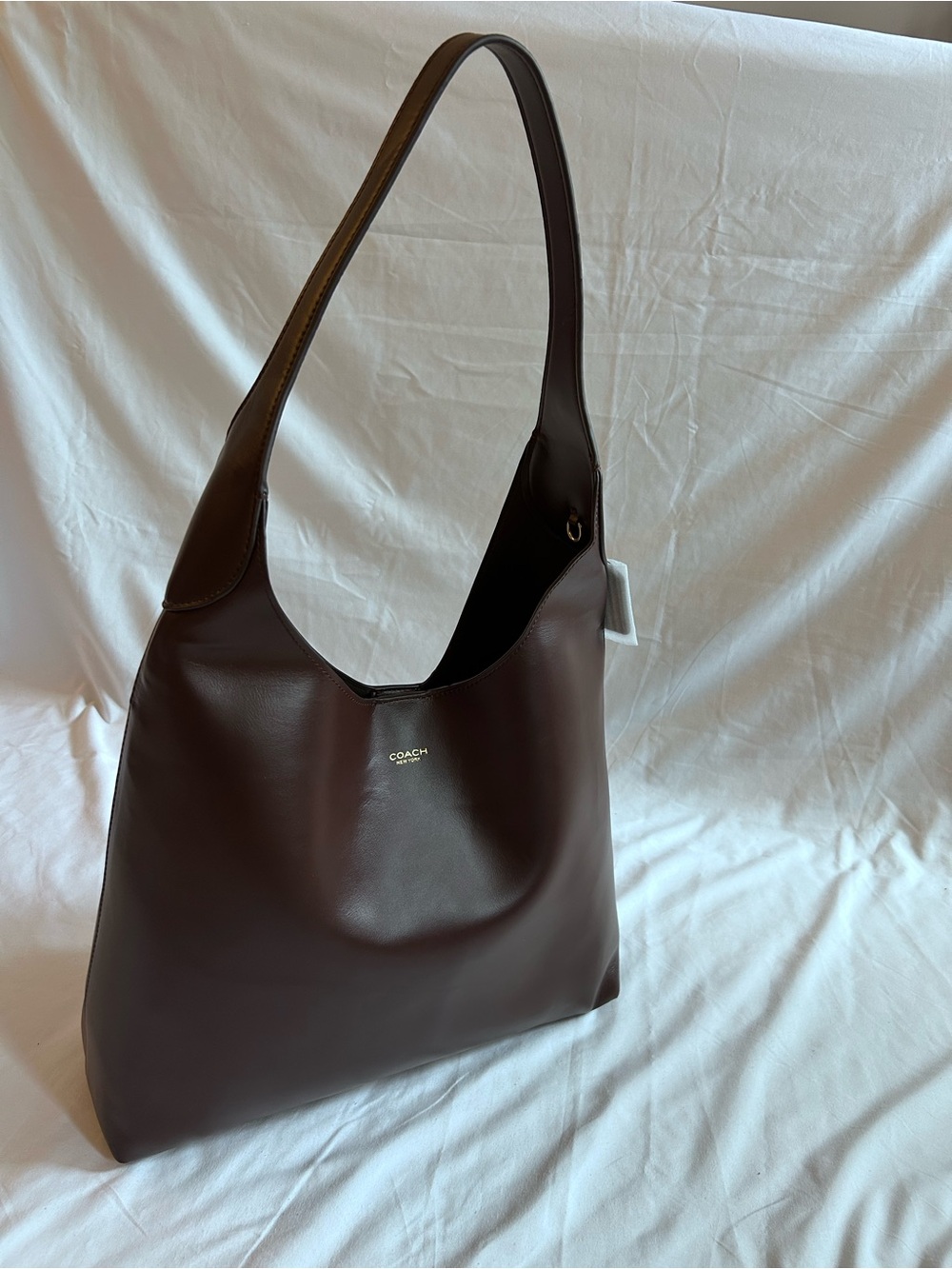 Coach Brown Leather Brooklyn